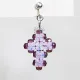 Small Cross - Earrings Tullia - 1